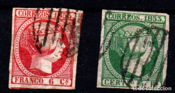 Sellos: Espa&ntilde;a n&ordm; 17, 20. A&ntilde;o 1853 - Foto 1