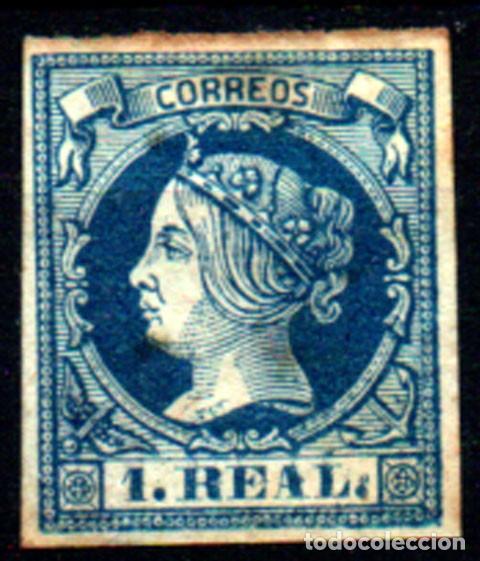 Sellos: Espa&ntilde;a n&ordm; 55. A&ntilde;o 1860/61 - Foto 1