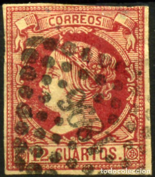 Sellos: Espa&ntilde;a n&ordm; 53. A&ntilde;o 1860/61 - Foto 1