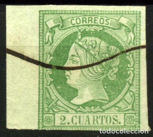 Sellos: Espa&ntilde;a n&ordm; 51Ma. A&ntilde;o 1860/61 - Foto 1