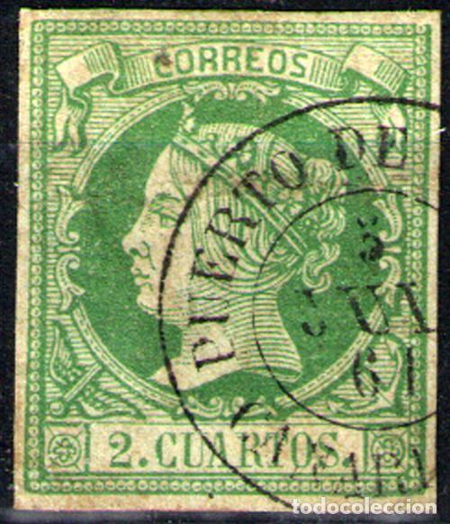 Sellos: Espa&ntilde;a n&ordm; 51. A&ntilde;o 1860/61 - Foto 1