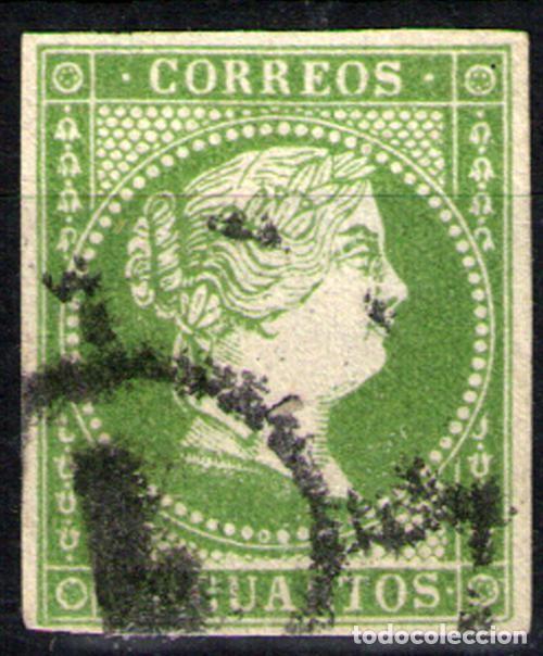 Sellos: Espa&ntilde;a n&ordm; 47. A&ntilde;o 1859 - Foto 1