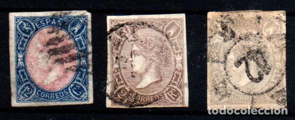 Sellos: Espa&ntilde;a n&ordm; 70, 73. A&ntilde;o 1865 - Foto 1