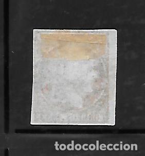 Sellos: EDIFIL 12 6 CUARTOS 1852 BORDE HOJA - Foto 2