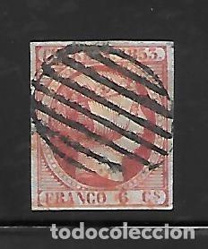 Sellos: EDIFIL 17 6 CUARTOS 1853 - Foto 1