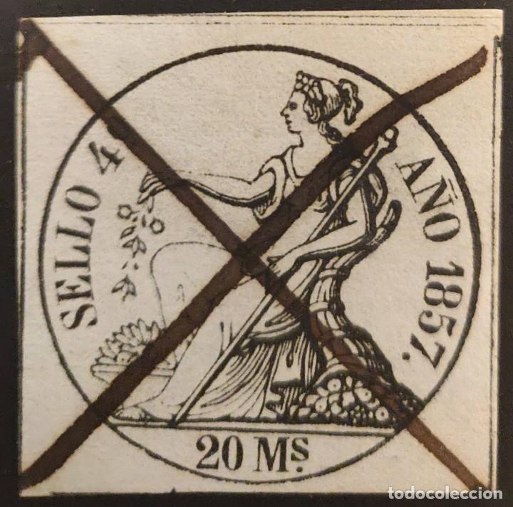 Sellos: Libros de Comercio 1857. Fiscales. - Foto 1