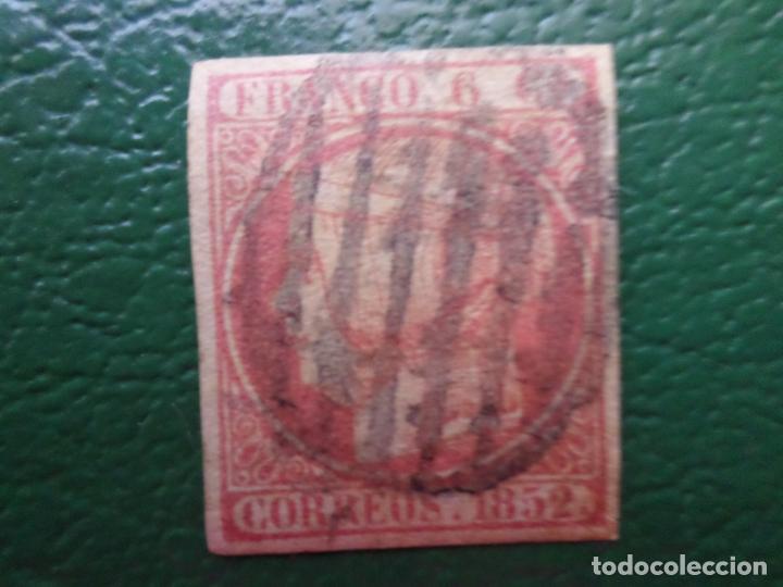 Sellos: 1852, isabel II, edifil 12 - Foto 1