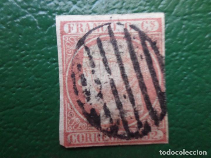 Sellos: 1852, isabel II, edifil 12 - Foto 1
