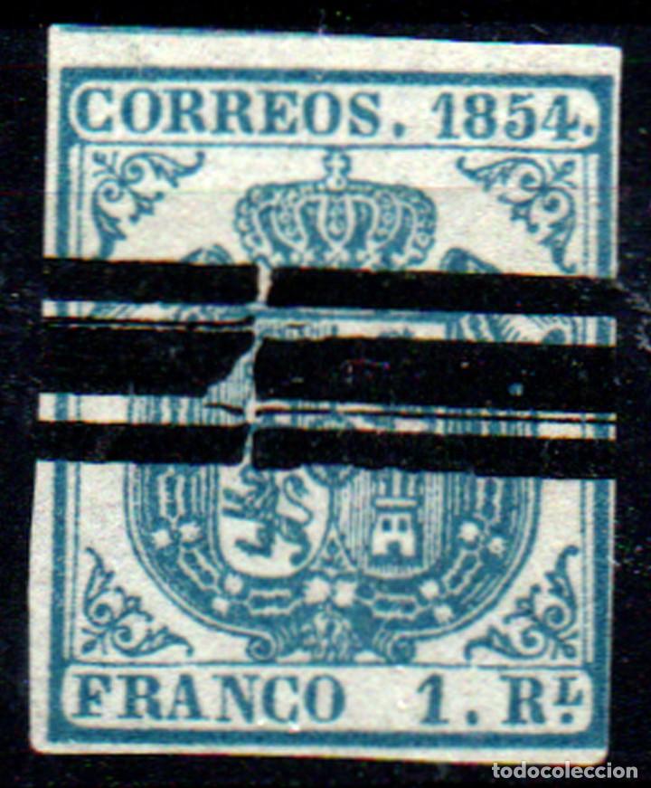 Sellos: Espa&ntilde;a n&ordm; 34AS. A&ntilde;o 1854 - Foto 1