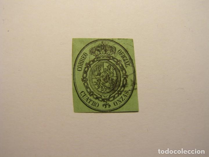 Sellos: Sello Isabel II, 4 onzas. - Foto 1