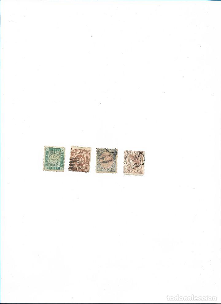 Sellos: Espa&ntilde;a 1867. N&ordm; 93/96. - Foto 1
