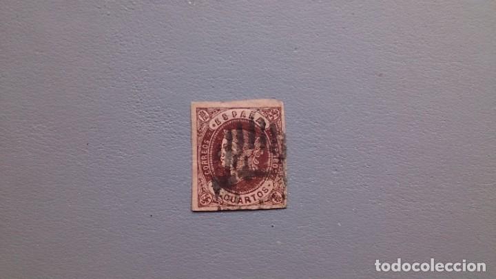 Sellos: ESPA&Ntilde;A - 1862- ISABEL II - EDIFIL 58 - Foto 1