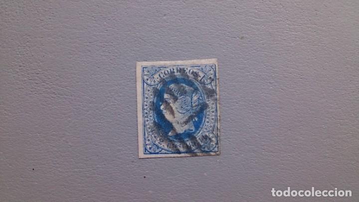 Sellos: ESPA&Ntilde;A - 1864 - ISABEL II - EDIFIL 63 - Foto 1