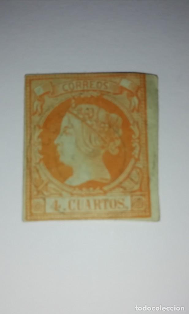 Sellos: Sello Isabel II 1860 - Foto 1