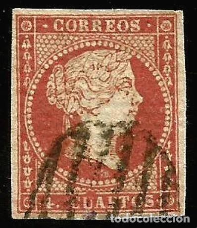 Sellos: EDIFIL 44 MARCO Y LETRA U ROTOS - Foto 1