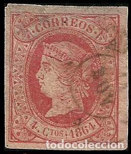 Sellos: EDIFIL 64 ROSA - Foto 1