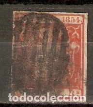 Sellos: 1854 ISABEL II EDIFIL 25&ordm; USADO - Foto 1