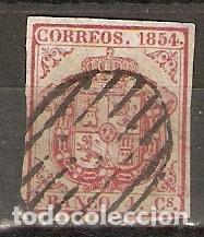 Sellos: 1854 ISABEL II EDIFIL 33&ordm; USADO - Foto 1