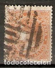 Sellos: 1868 ISABEL II EDIFIL 100A&ordm; USADO - Foto 1