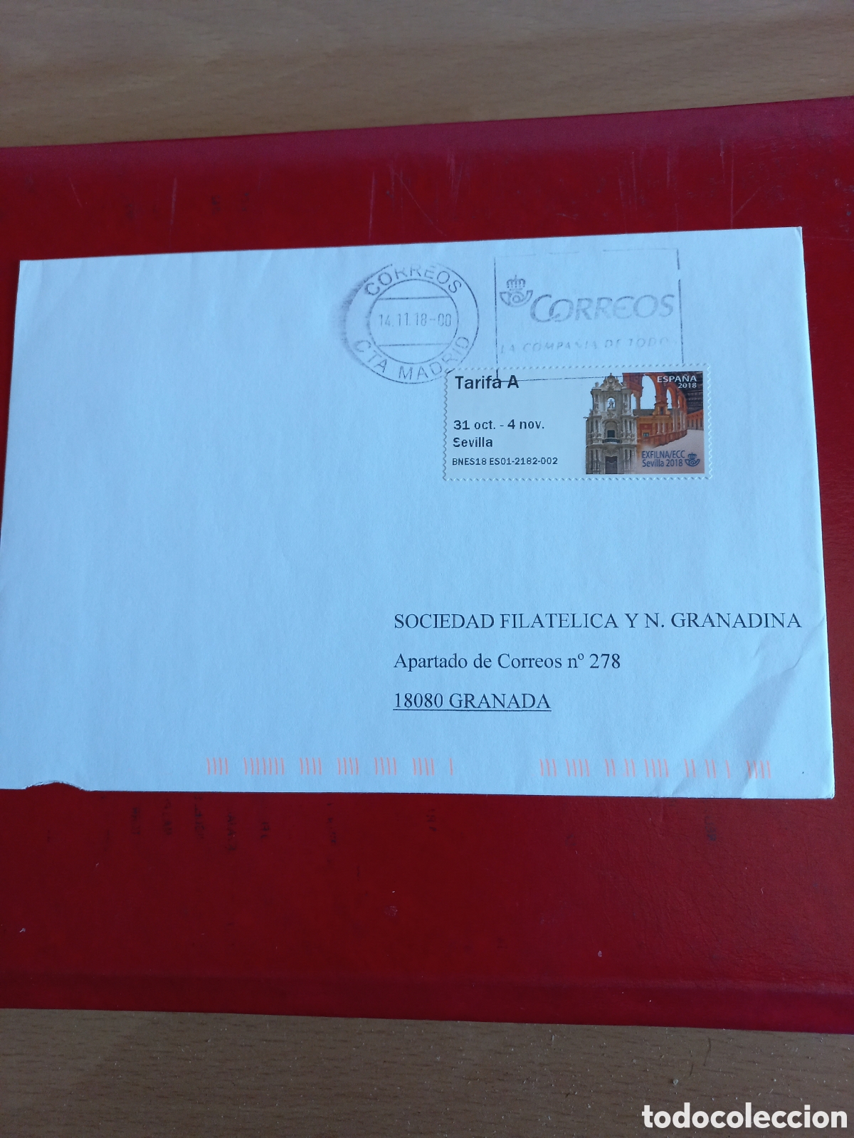Sellos: ATMS 40 SOBRES CIRCULADOS ATMS. - Foto 10