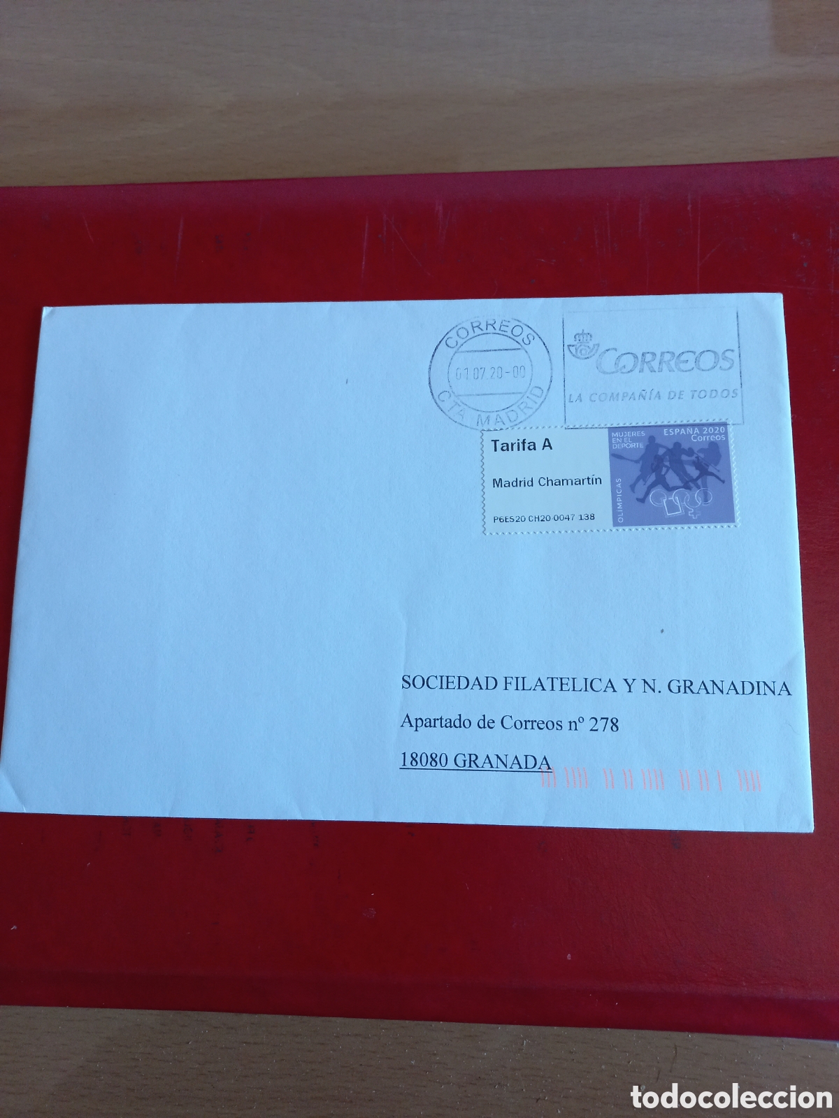 Sellos: ATMS 40 SOBRES CIRCULADOS ATMS. - Foto 13