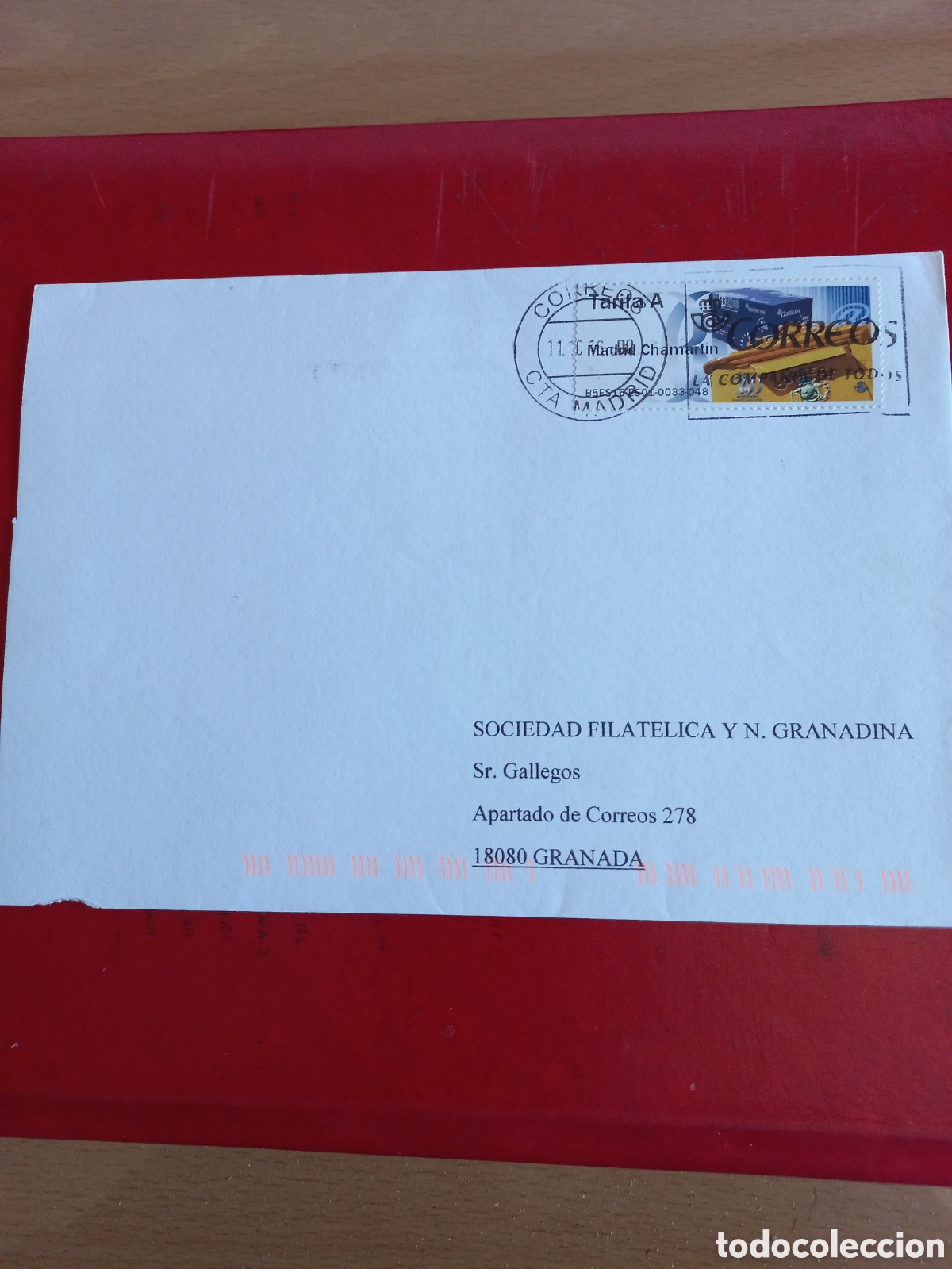 Sellos: ATMS 40 SOBRES CIRCULADOS ATMS. - Foto 23