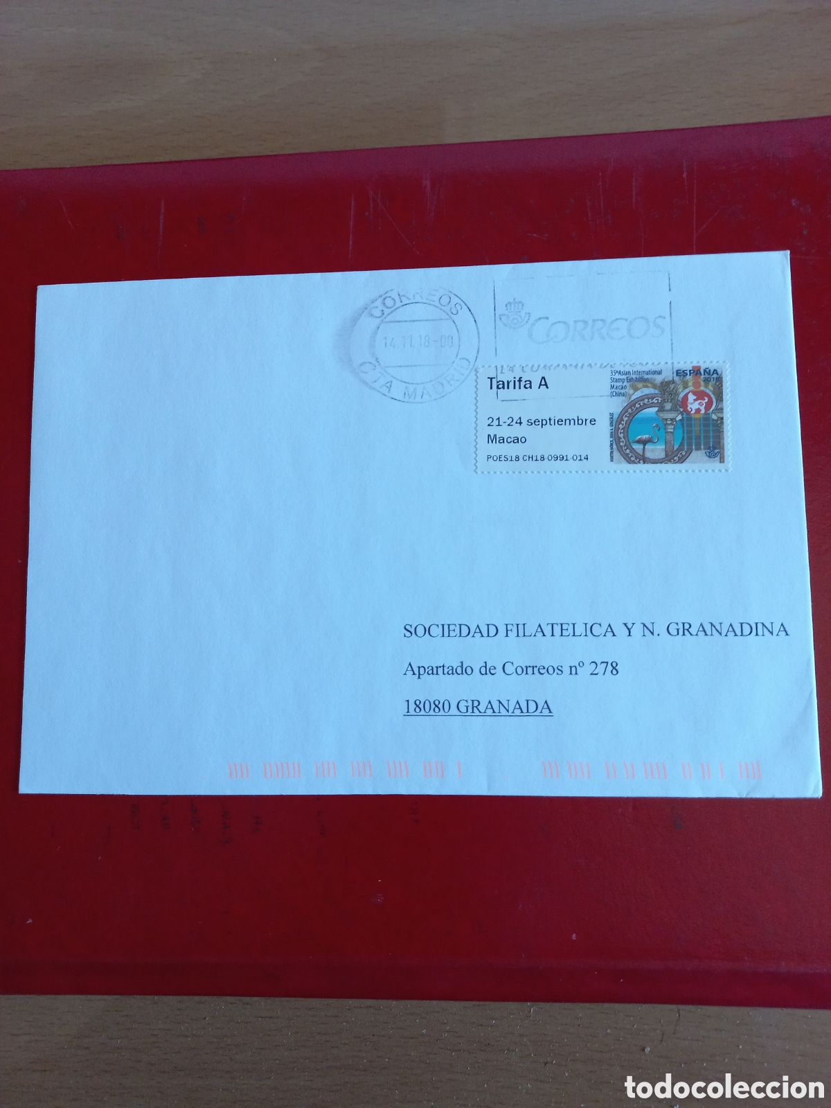Sellos: ATMS 40 SOBRES CIRCULADOS ATMS. - Foto 29