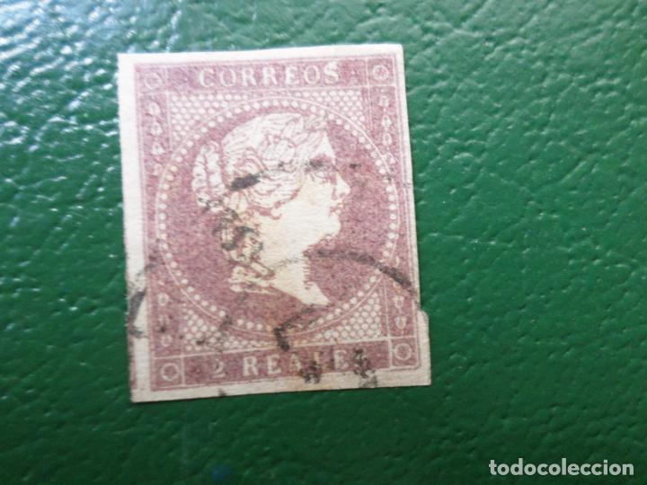 Sellos: 1855, isabel II, edifil 50 - Foto 1