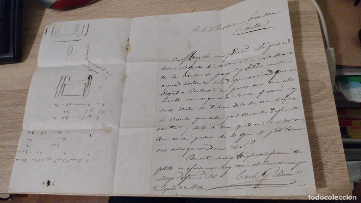 Sellos: Soria. &Aacute;greda. Corella. Isabel II - Foto 3