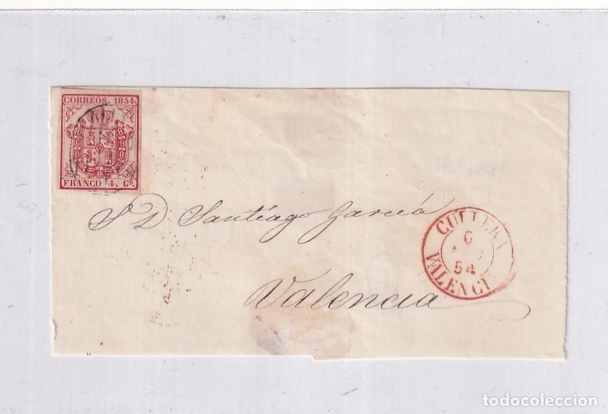 Sellos: Frontal correos Isabel II Cullera Valencia - Foto 1