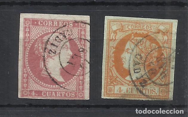Sellos: isabel II FECHADORES CADIZ - Foto 1