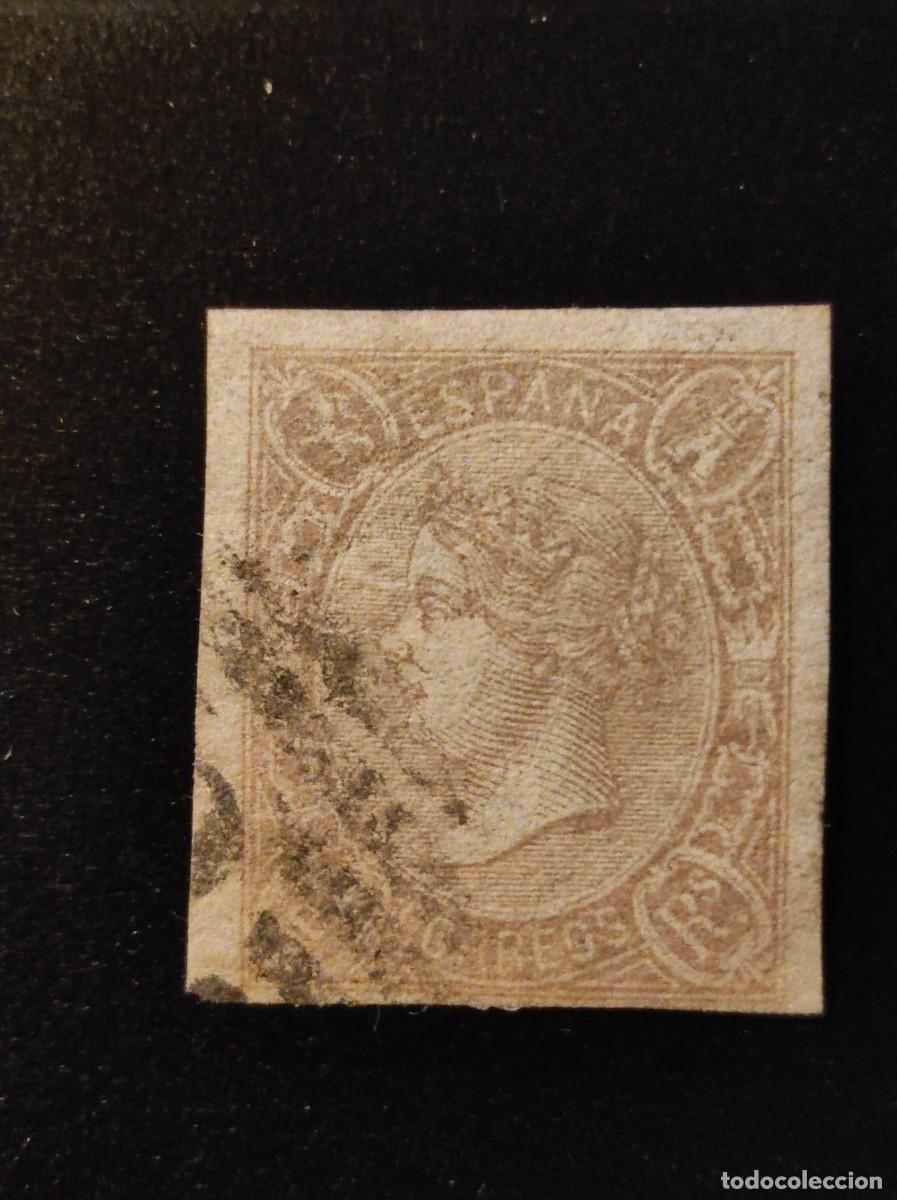 Sellos: ESPA&Ntilde;A, 1865, ISABEL II, E- 73, USADO, - Foto 1