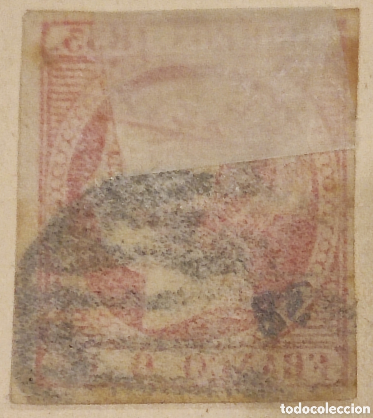 Sellos: Espa&ntilde;a 6 cuartos 1853 - Foto 2