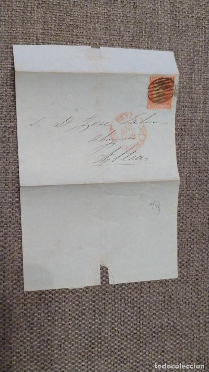 Sellos: Envoltorio 1852 Valencia - Foto 1