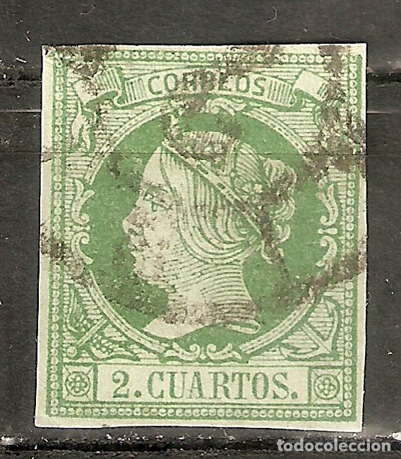Sellos: 1860 ISABEL II EDIFIL 51&ordm; USADO - Foto 1