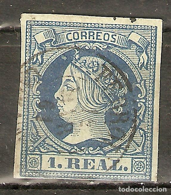 Sellos: 1860 ISABEL II EDIFIL 55&ordm; USADO - Foto 1