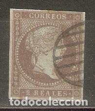 Sellos: 1855 ISABEL II EDIFIL 42&ordm; USADO - Foto 1