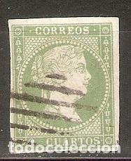 Sellos: 1855 ISABEL II EDIFIL 47&ordm; USADO - Foto 1