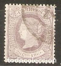 Sellos: 1866 ISABEL II EDIFIL 86&ordm; USADO - Foto 1