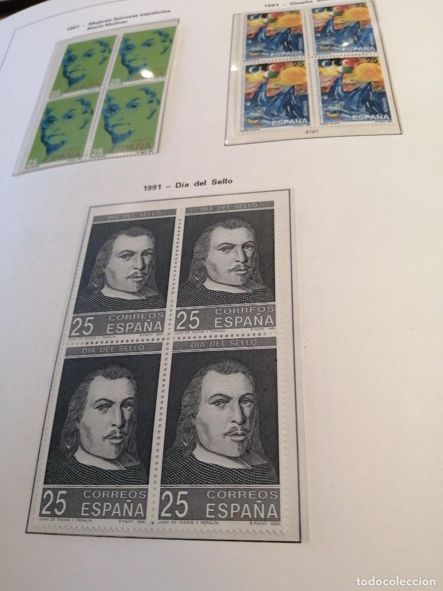 Sellos: COLECCI&Oacute;N EN BLOQUES DE 4 1975-1996 - Foto 5