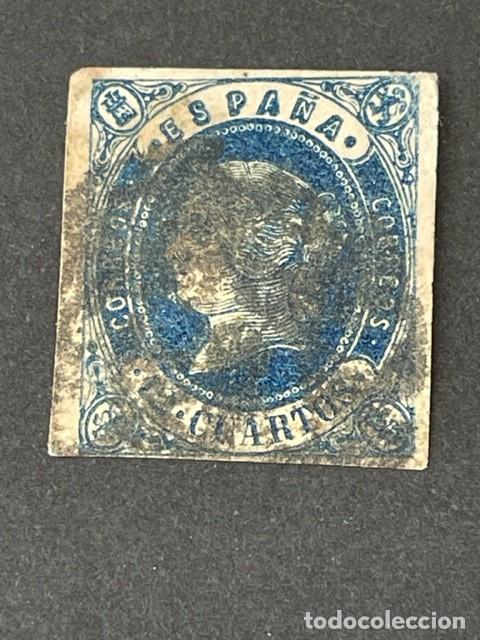 Sellos: Isabel II, 1862, Edifil 59, usado - Foto 1
