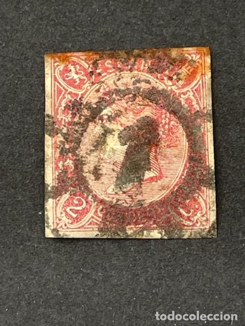 Sellos: Isabel II, 1865, Edifil 69, usado - Foto 1