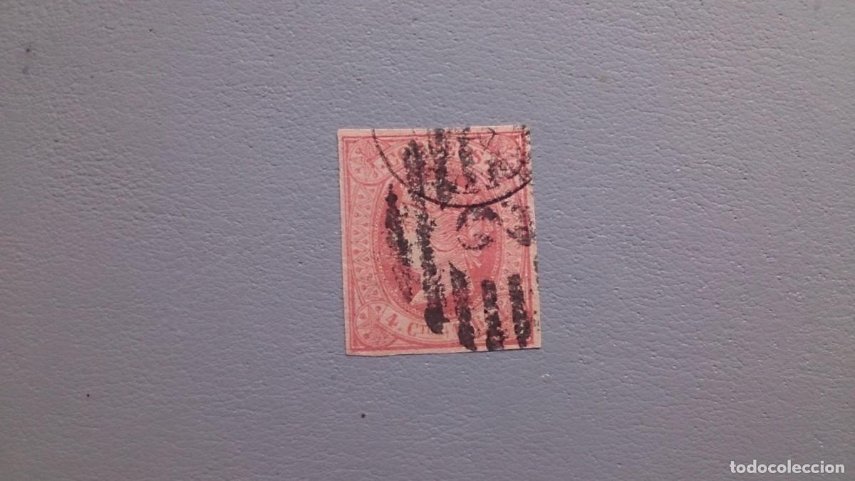 Sellos: ESPA&Ntilde;A - 1864 - ISABEL II - EDIFIL 64 - Foto 1