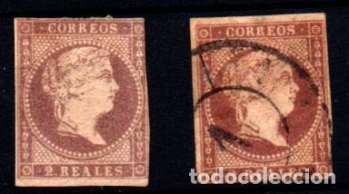 Sellos: Espa&ntilde;a n&ordm; 50. A&ntilde;o 1859 - Foto 1