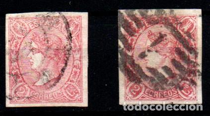 Sellos: Espa&ntilde;a n&ordm; 69. A&ntilde;o 1865 - Foto 1