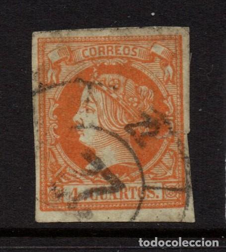 Sellos: ESPA&Ntilde;A 52 - A&Ntilde;O 1860 - ISABEL II - Foto 1