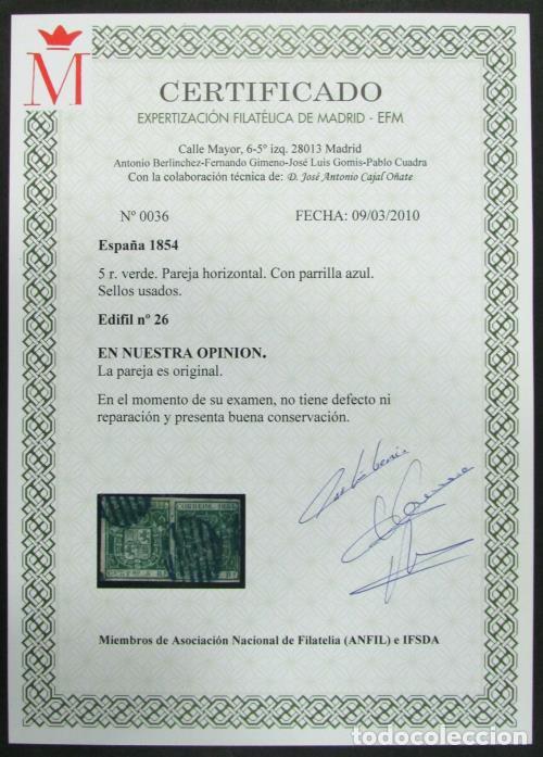 Sellos: Edifil 26 (2) - Foto 2