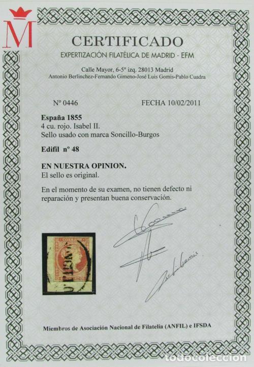 Sellos: Edifil 48. Soncillo (Burgos) - Foto 2