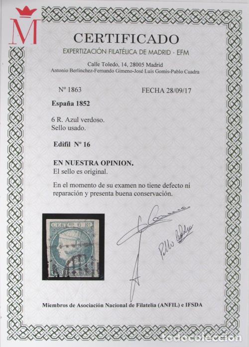 Sellos: Edifil 16 - Foto 2