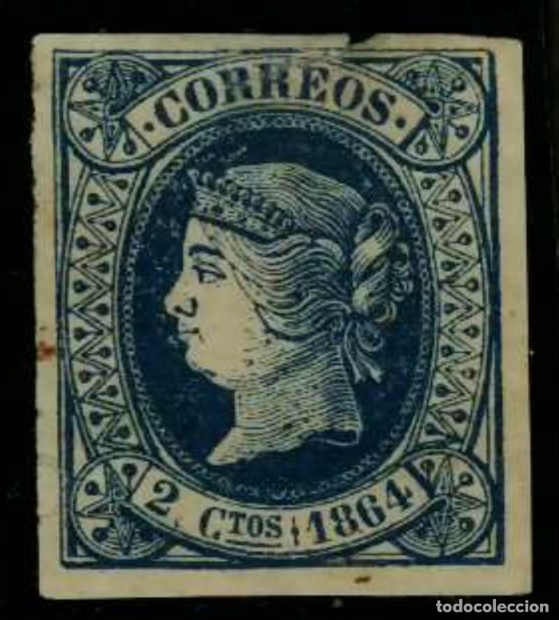 Sellos: FA2416. Emision 1-01-1864. Valor de 2 cuartos NUEVO - Foto 1